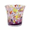 Artistica - Deruta Of Italy Murano Murrina Style: Drinkware Flared Tumbler Fully Hand Made (Purple Mix) -Artistica - Deruta of Italy Shop unnamed file 20