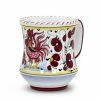 Artistica - Deruta Of Italy Orvieto Red Rooster: Concave Deluxe Mug Drinkware -Artistica - Deruta of Italy Shop unnamed file 217