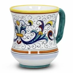 Artistica - Deruta Of Italy Ricco Deruta Deluxe: Concave Deluxe Large Mug (17 Oz.) Drinkware
