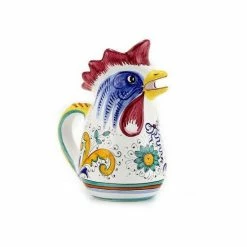Artistica - Deruta Of Italy Raffaellesco: Rooster Of Fortune Pitcher (1 Liter 34 Oz 1 Qt) Barware -Artistica - Deruta of Italy Shop unnamed file 240
