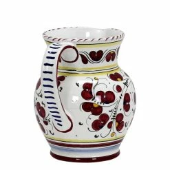 Artistica - Deruta Of Italy ORVIETO RED ROOSTER: Traditional Deruta Pitcher Kitchen -Artistica - Deruta of Italy Shop unnamed file 244