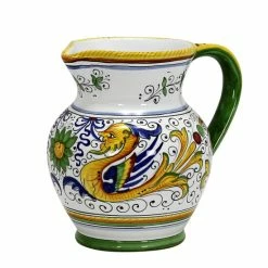 Artistica - Deruta Of Italy Raffaellesco: Traditional Deruta Pitcher (1.25 Liters/40 Oz/5 Cups) Serveware