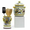 Artistica - Deruta Of Italy Raffaellesco: Bundle With Utensil Holder & Biscotti Jar Tools & Accessories -Artistica - Deruta of Italy Shop unnamed file 257