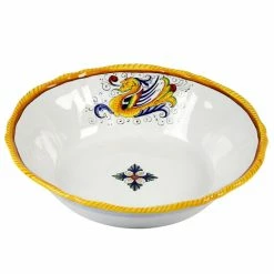 Artistica - Deruta Of Italy Raffaellesco Lite: Serving Pasta/salad Large Bowl Serveware Multi