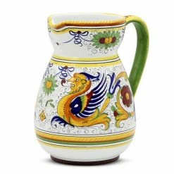 Artistica - Deruta Of Italy Raffaellesco Deluxe: Pitcher (2 Liters/64 Oz/ 8 Cups) Serveware