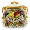 Artistica - Deruta Of Italy Frutta: Oval Biscotti Jar Dining & Tabletop -Artistica - Deruta of Italy Shop unnamed file 300