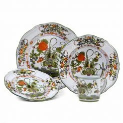 Artistica - Deruta Of Italy Faenza Garofano: 4 Pieces Place Setting Dining & Tabletop