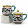 Artistica - Deruta Of Italy Ricco Deruta Deluxe: Sugar And Creamer Kitchen Multi -Artistica - Deruta of Italy Shop unnamed file 366