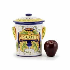 Artistica - Deruta Of Italy Rustica: Cylindrical Biscotti Jar Tools & Accessories -Artistica - Deruta of Italy Shop unnamed file 374