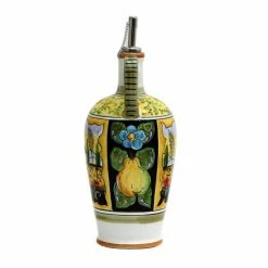 Artistica - Deruta Of Italy Colli Umbri: Umbrian Landscape Olive Oil Bottle With Metal Capped Dispenser Tools & Accessories -Artistica - Deruta of Italy Shop unnamed file 390