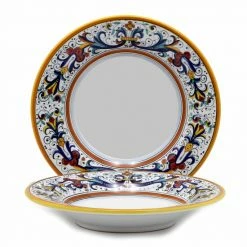 Artistica - Deruta Of Italy Ricco Deruta: 4 Pieces Place Setting - White Center Dinnerware & Flatware -Artistica - Deruta of Italy Shop unnamed file 487