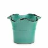 Artistica - Deruta Of Italy Scavo Giardini Garden: Medium Planter Vase With Fluted Rim Aqua Tiffany Plants & Planters Teal -Artistica - Deruta of Italy Shop unnamed file 580
