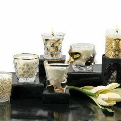 Artistica - Deruta Of Italy Crystal Candles: Bass Relief Design With Gold Leaf Finish Candles & Home Fragrances -Artistica - Deruta of Italy Shop unnamed file 6