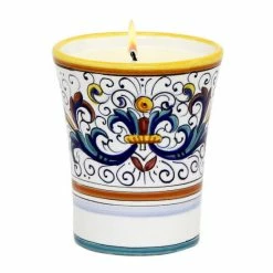 Artistica - Deruta Of Italy Deruta Candles: Deluxe Precious Flared Candle Ricco Deruta Deluxe Design Candles & Home Fragrances