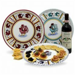 Artistica - Deruta Of Italy Orvieto Blue Rooster: Deruta Pizza Plate - Cake Or Cheese Platter Dinnerware & Flatware -Artistica - Deruta of Italy Shop unnamed file 614