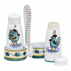 Artistica - Deruta Of Italy Orvieto Green Rooster: Salt And Pepper Cruet Tools & Accessories Multicolor -Artistica - Deruta of Italy Shop unnamed file 633