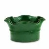 Artistica - Deruta Of Italy Scavo Giardini Garden: Large Low Ball Planter Vase With Fluted Rim 'verde Prato Plants & Planters Dark Green -Artistica - Deruta of Italy Shop unnamed file 634