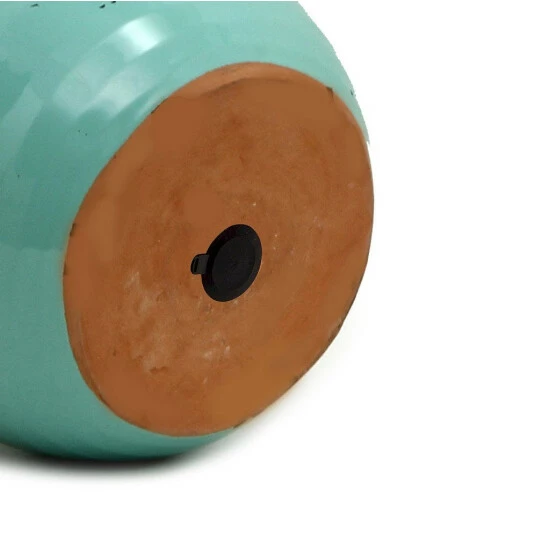 Artistica - Deruta Of Italy Scavo Giardini Garden: Round Shaped Cachepot/planter Small 'Verde Prato Dark Green Plants & Planters 5 Artistica - Deruta Of Italy Scavo Giardini Garden: Round Shaped Cachepot/planter Small 'Verde Prato Dark Green Plants & Planters - Image 3