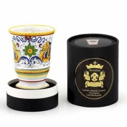 Artistica - Deruta Of Italy Deruta Candles: Bell Cup Candle ~ Deruta Raffaellesco Design Candles & Home Fragrances -Artistica - Deruta of Italy Shop unnamed file 675