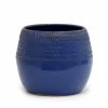 Artistica - Deruta Of Italy Round 'rullato' Cachepot/Planter Small Aviator Plants & Planters Dark Blue -Artistica - Deruta of Italy Shop unnamed file 680