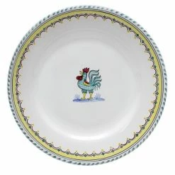 Artistica - Deruta Of Italy Orvieto Green Rooster Simple: Dinner Plate Dinnerware & Flatware