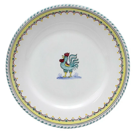 Artistica - Deruta Of Italy Orvieto Green Rooster Simple: Dinner Plate Dinnerware & Flatware 3 Artistica - Deruta Of Italy Orvieto Green Rooster Simple: Dinner Plate Dinnerware & Flatware