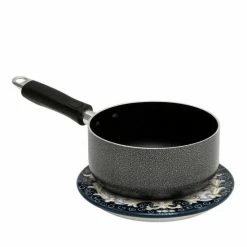 Artistica - Deruta Of Italy Deruta Colori: Trivet - Blue Antico Serveware Black