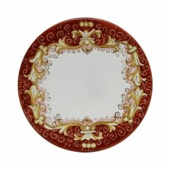 Artistica - Deruta Of Italy Deruta Colori: Trivet Serveware Coral Red -Artistica - Deruta of Italy Shop unnamed file 700