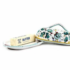 Artistica - Deruta Of Italy Orvieto Green Rooster: Butter Dish W Cover Serveware -Artistica - Deruta of Italy Shop unnamed file 706