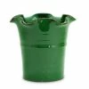 Artistica - Deruta Of Italy Scavo Giardini Garden: Large Planter Vase With Fluted Rim 'Verde Prato Dark Green Plants & Planters -Artistica - Deruta of Italy Shop unnamed file 721