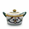 Artistica - Deruta Of Italy Ricco Deruta Deluxe: Covered Parmesan Cheese Bowl With Spoon Dinnerware & Flatware -Artistica - Deruta of Italy Shop unnamed file 725