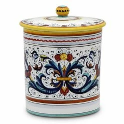 Artistica - Deruta Of Italy Ricco Deruta Deluxe:Canister Large Decorative Accents