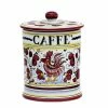 Artistica - Deruta Of Italy Orvieto Red Rooster: Caffe' (Coffee) Container Canister Tools & Accessories -Artistica - Deruta of Italy Shop unnamed file 829