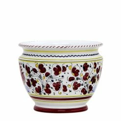 Artistica - Deruta Of Italy Orvieto Red Rooster: Luxury Cachepot Planter Small Plants & Planters -Artistica - Deruta of Italy Shop unnamed file 882