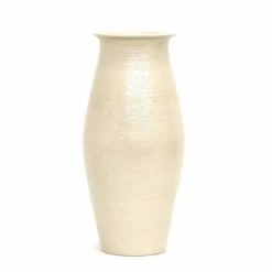 Artistica - Deruta Of Italy Scavo Refrattario: Tall Vase Bombato Decorative Accents
