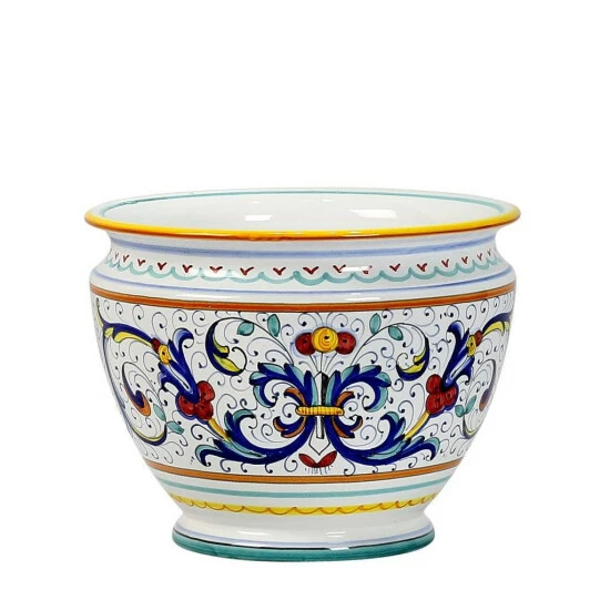 Artistica - Deruta Of Italy Ricco Deruta: Luxury Cachepot Planter SM Plants & Planters 3 Artistica - Deruta Of Italy Ricco Deruta: Luxury Cachepot Planter SM Plants & Planters