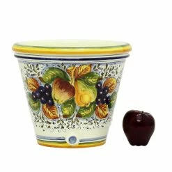 Artistica - Deruta Of Italy Frutta: Round Cachepot (Small) Plants & Planters -Artistica - Deruta of Italy Shop unnamed file 960